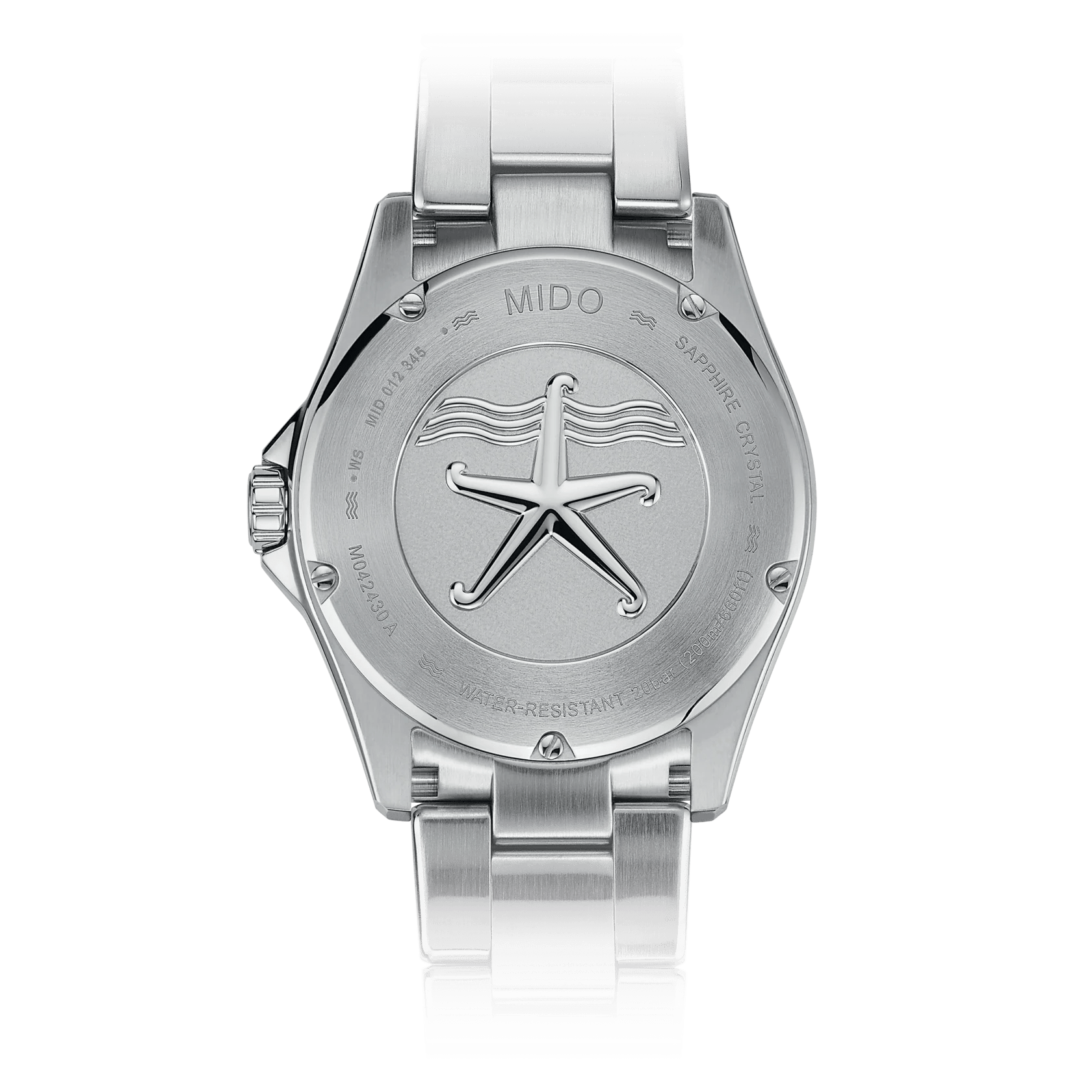 Mido Ocean Star 200C Black Dial Stainless Steel Men's Watch M0424302105100