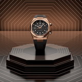 Mido Multifort 8 Two Crowns 40mm Black Dial Men's Watch M0475073705100