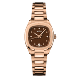 Mido Multifort TV 28 28mm Brown Dial Women's Watch M0491103329600