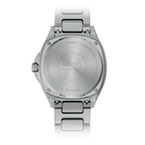 Mido Multifort TV 35mm White Mother-Of-Pearl Steel Women's Watch M0493071110600