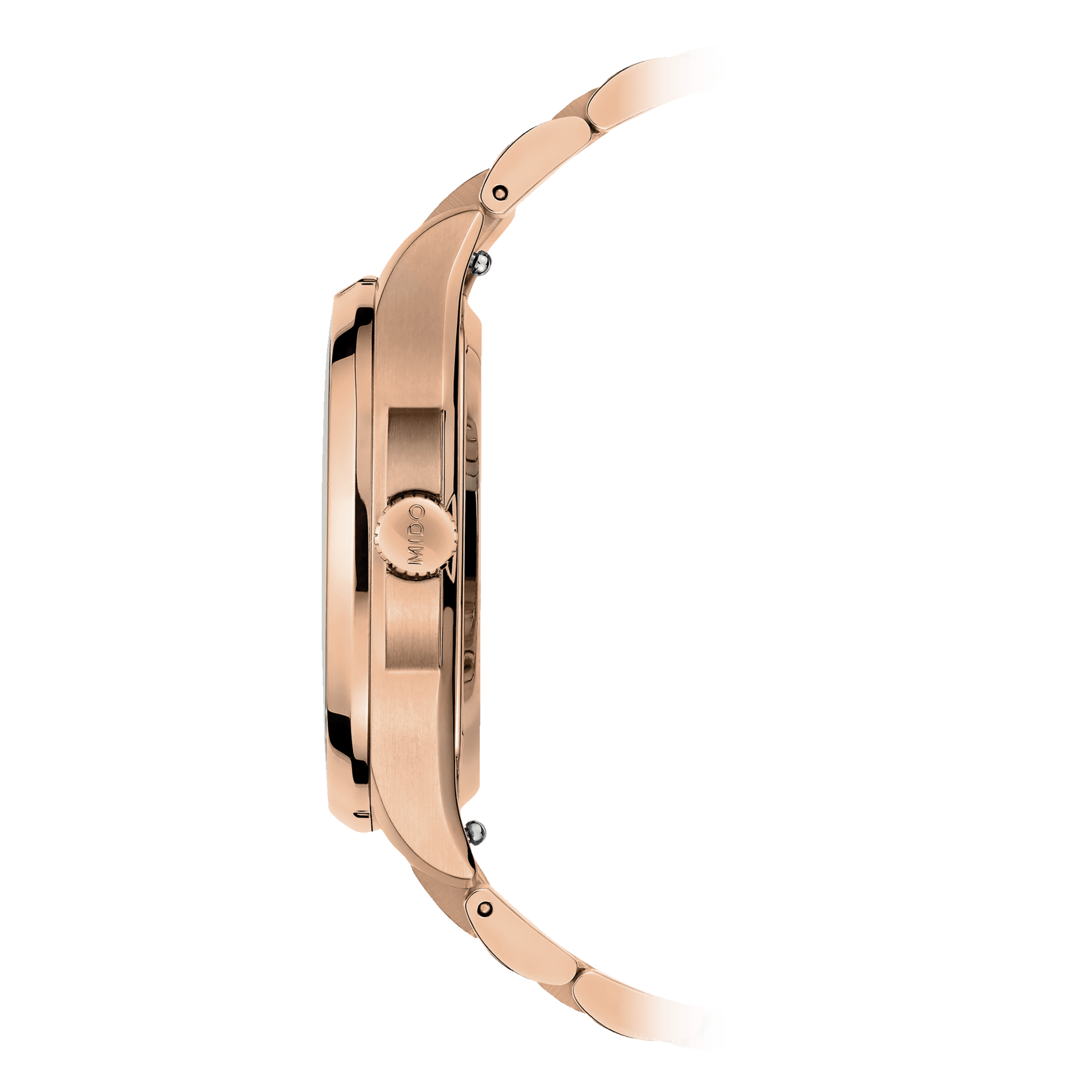 Mido Multifort TV 35mm Rose Gold Steel Women's Watch M0493073329600