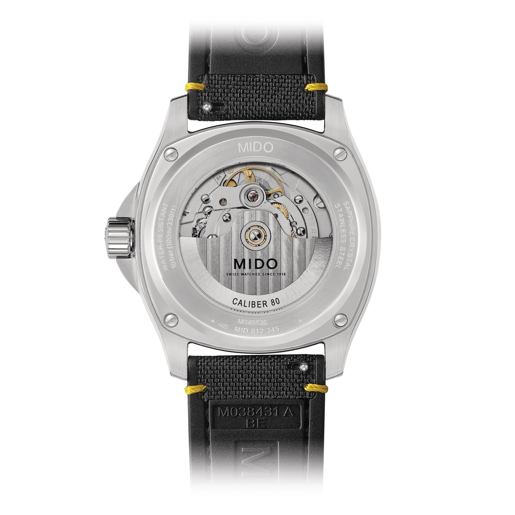Mido Multifort TV Big Date 40mm Grey Gradient Dial Men's Watch M0495261708101