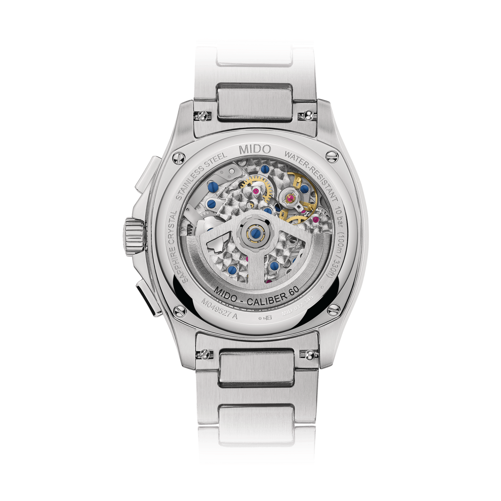 Mido Multifort TV Chronograph 42mm Grey Dial Men's Watch M0495271108100