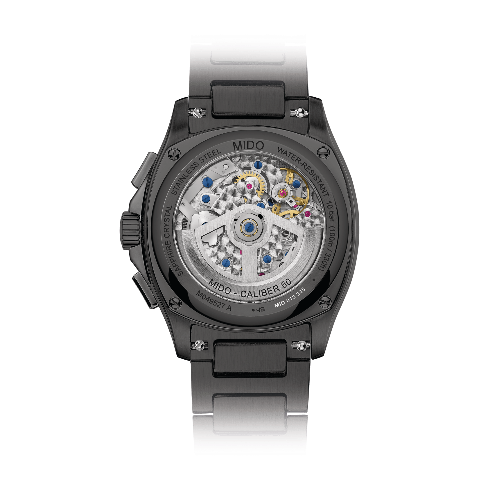 Mido Multifort TV Chronograph 42mm Grey Dial Men's Watch M0495273308100