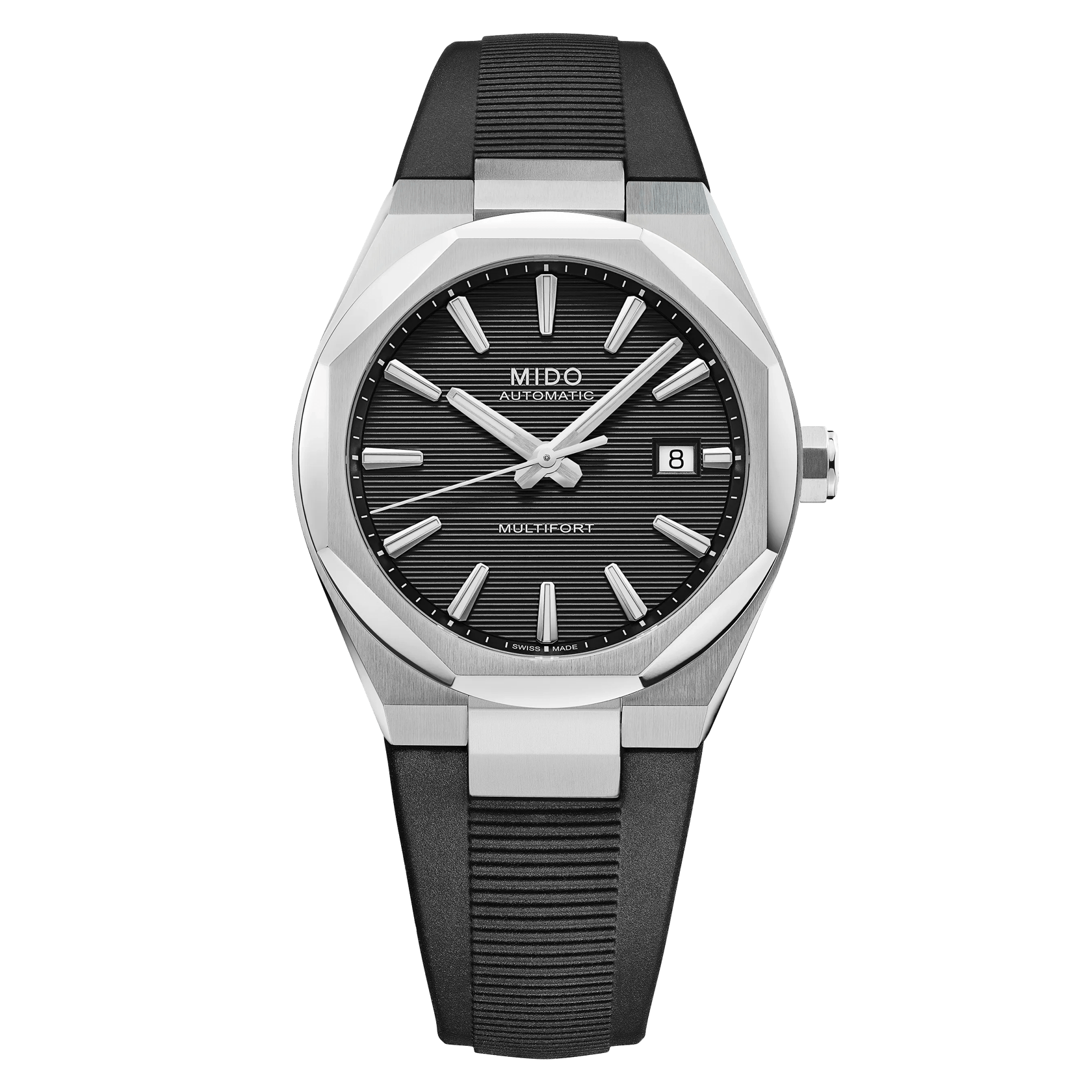 Mido Multifort 8 One Crown 40mm Black Dial Men's Watch M0555071705100