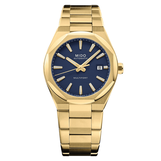 Mido Multifort 8 One Crown 40mm Blue Dial Men's Watch M0555073304100