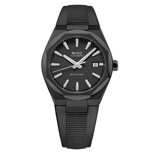 Mido Multifort 8 One Crown 40mm Black Dial Men's Watch M0555073705100