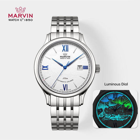 Marvin Origin 41mm White Dial Men's Watch M117.13.95.11