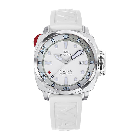 Marvin Malton Cushion 43mm Grey Dial Men's Watch M126.14.24.92.1