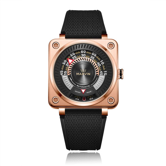 Marvin DN8 42mm Black Dial Men's Watch M153.53.44.94