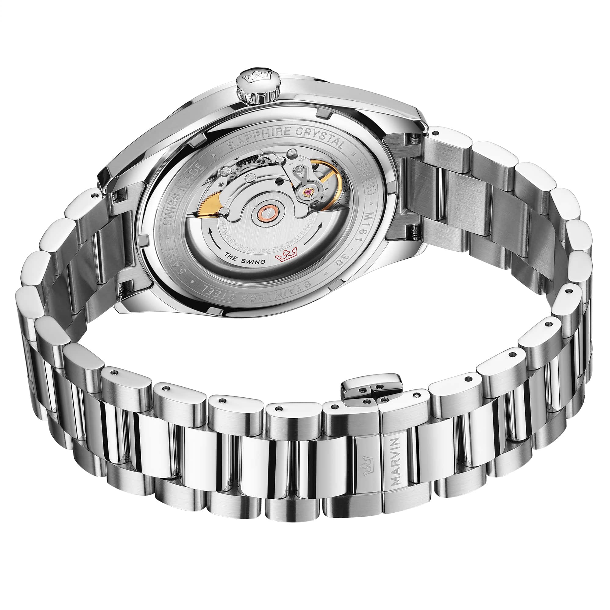 Marvin Other 41mm Black Dial Men's Watch M161.13.41.11