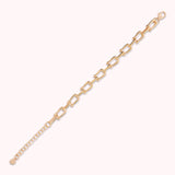 Bronzallure Polished Stirrup Bracelet WSBZ02522Y.YG