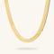 Etrusca Gioielli Maxi Link Snake Necklace WSET00935.YG-41