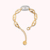 Bronzallure Maxi Mariner Link Bracelet with Cubic Zirconia Pavé WSBZ02569Y.WR