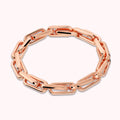 Bronzallure Rosé Elongated Link Elastic Bracelet WSBZ02658.R