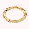 Bronzallure Golden Elongated Link Elastic Bracelet WSBZ02658Y.YG