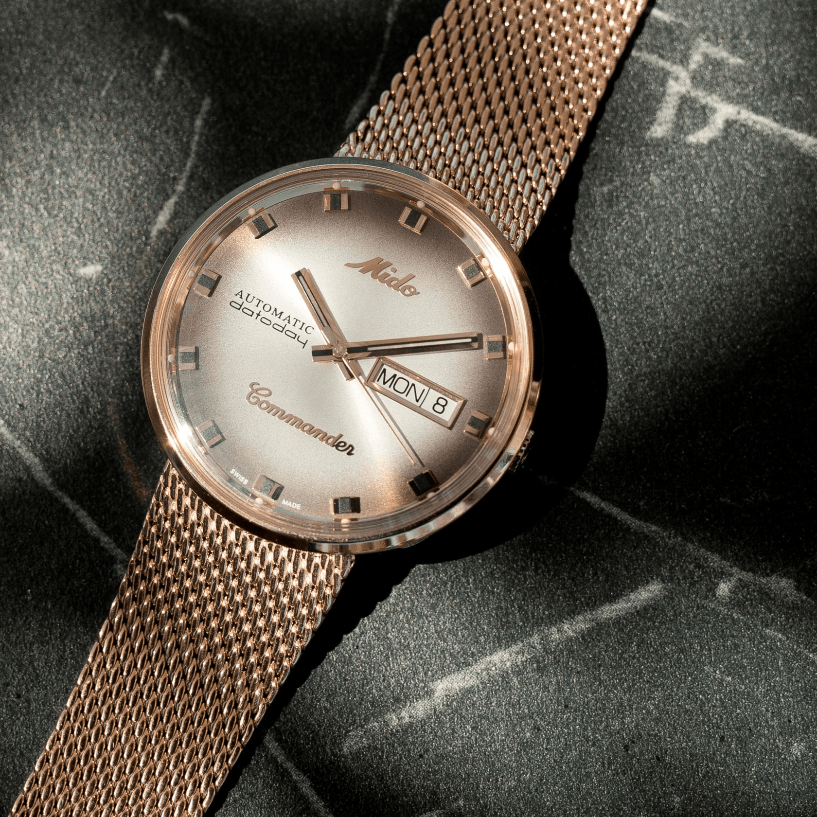 Mido Commander Shade 37mm Silver Dial Men's Watch M842932311