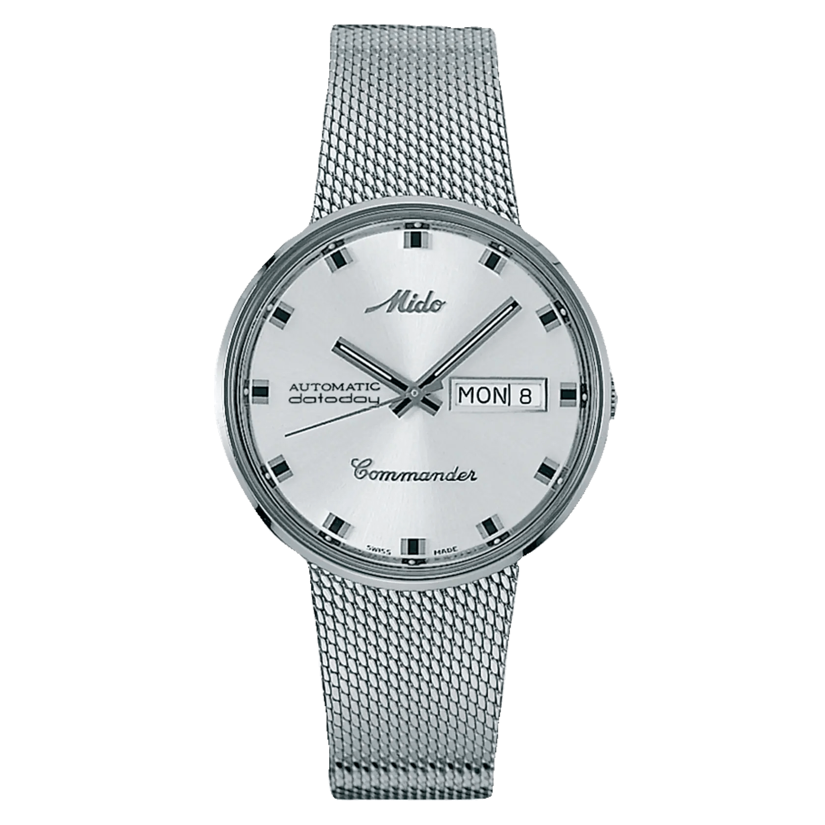 Mido Commander 1959 Silver Stainless Steel Men's Watch M842942113