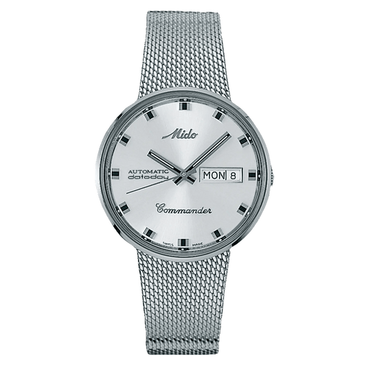 Mido Commander 1959 Silver Stainless Steel Men's Watch M842942113