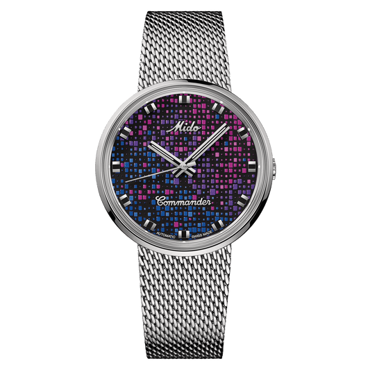 Mido Commander 1959 37mm Black Dial Men's Watch M84294N711