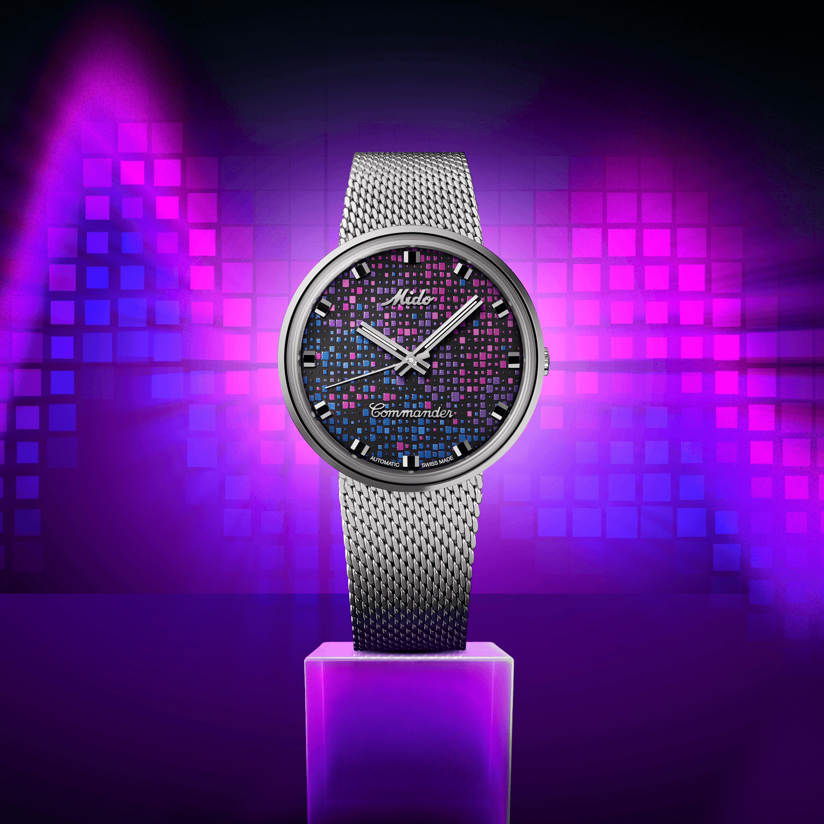 Mido Commander 1959 37mm Black Dial Men's Watch M84294N711