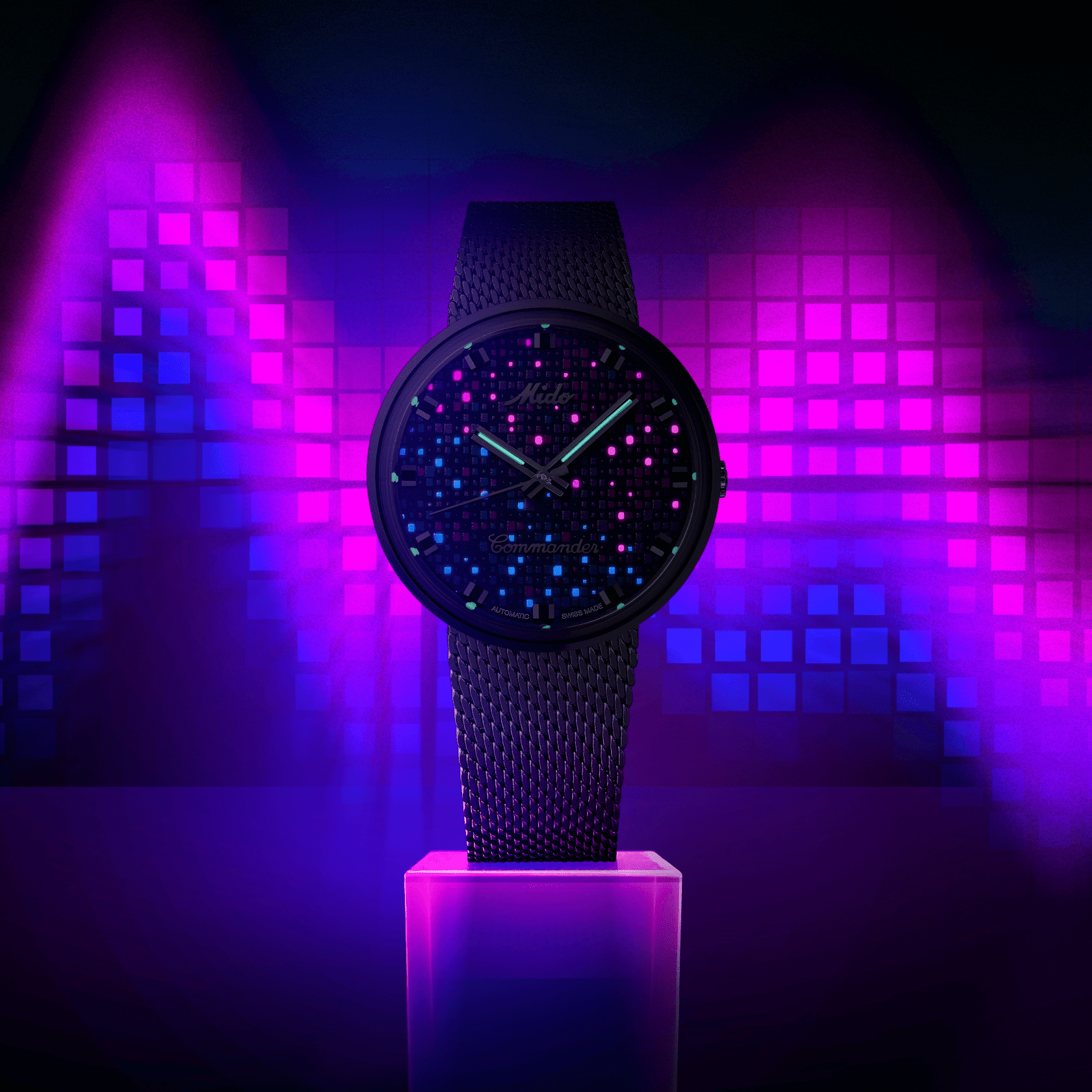 Mido Commander 1959 37mm Black Dial Men's Watch M84294N711