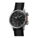 Bremont Altitude MB Meteor Orange Barrel 42mm Brushed Black Dial Men's Watch ALT42-MT-TI-BKOR-N-S