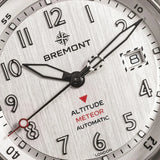 Bremont Altitude MB Meteor 42mm Brushed Silver Dial Men's Watch ALT42-MT-TI-SITI-B