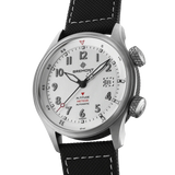 Bremont Altitude MB Meteor 42mm Brushed Silver Dial Men's Watch ALT42-MT-TI-SITI-L-S
