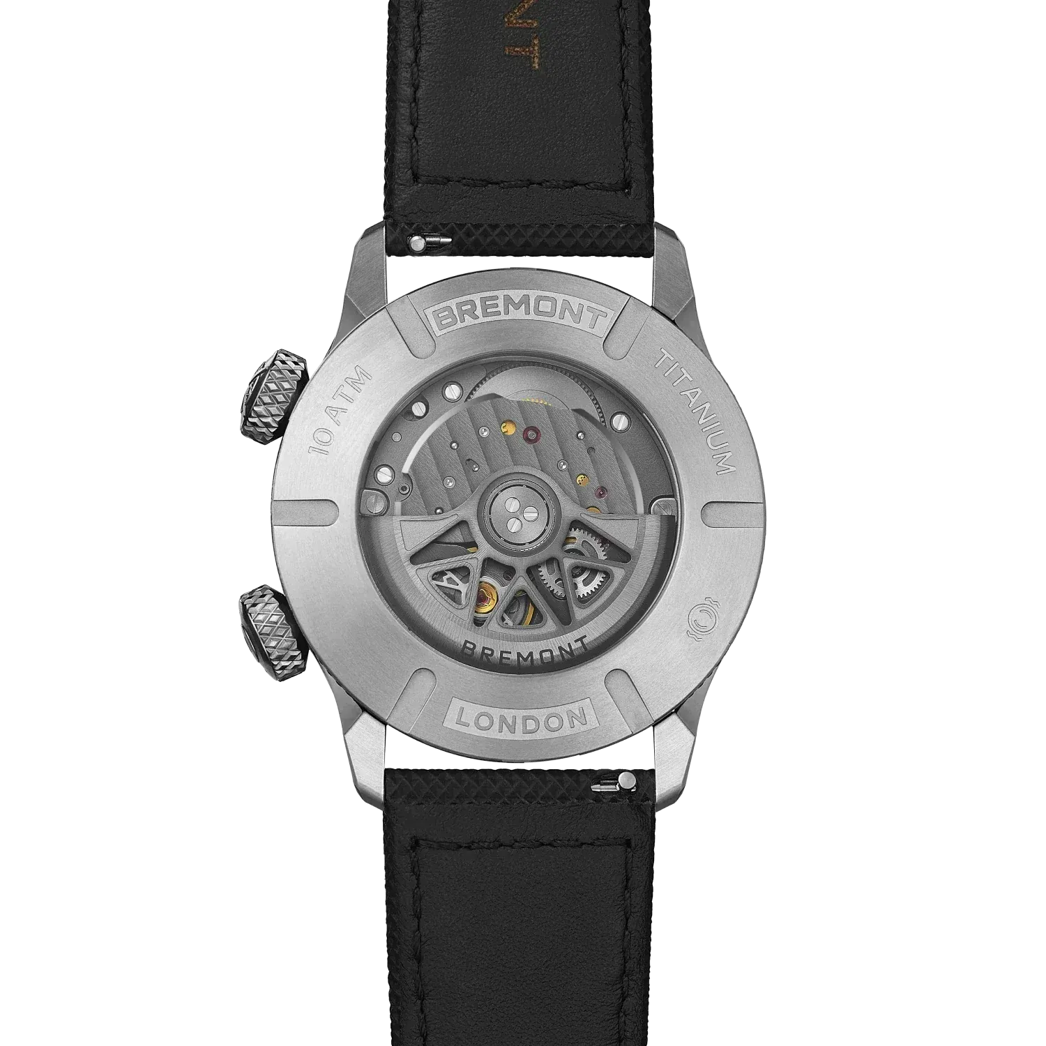 Bremont Altitude MB Meteor Orange Barrel 42mm Brushed Black Dial Men's Watch ALT42-MT-TI-BKOR-L-S