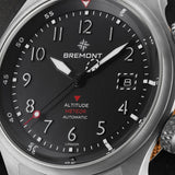 Bremont Altitude MB Meteor Orange Barrel 42mm Brushed Black Dial Men's Watch ALT42-MT-TI-BKOR-L-S