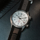 Bremont Altitude MB Meteor Orange Barrel 42mm Brushed Silver Dial Men's Watch ALT42-MT-TI-SIOR-N-S