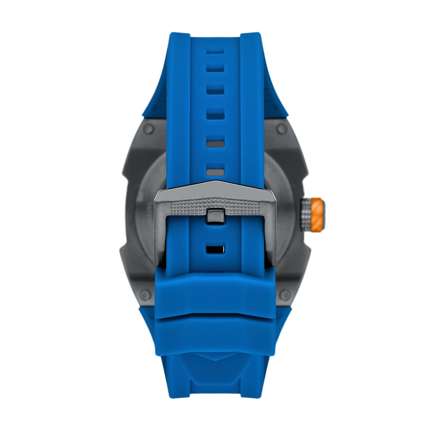 Fossil Machine X1 42mm Blue Skeleton Dial Men's Watch ME3285