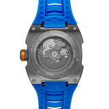 Fossil Machine X1 42mm Blue Skeleton Dial Men's Watch ME3285