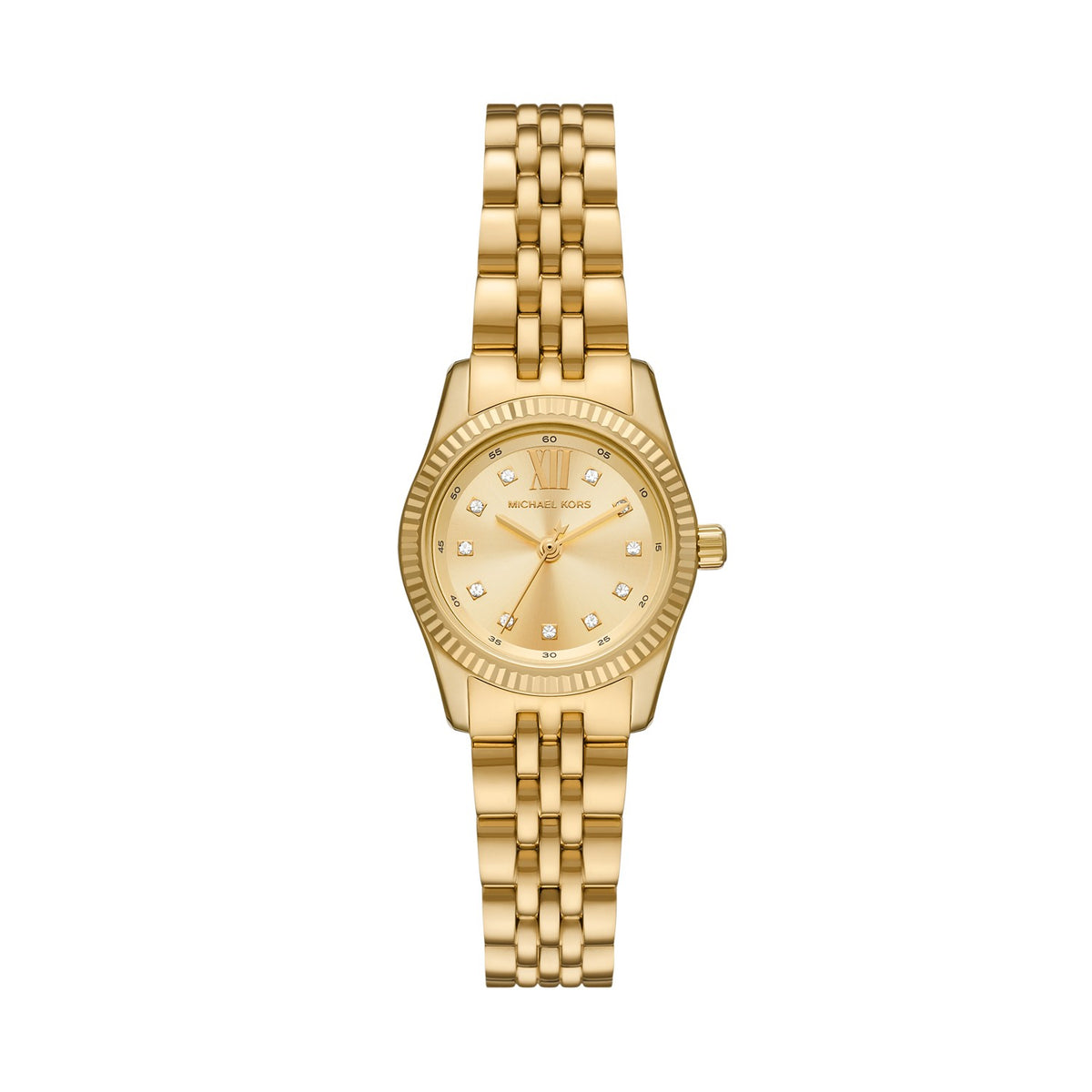 Michael Kors Petite Lexington 26mm Gold Dial Women's Watch MK4741