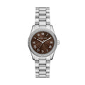 Michael Kors Mini Lexington 33mm Brown Dial Women's Watch MK7624
