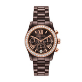 Michael Kors Lexington 38mm Chocolate Brown Dial Women's Watch MK7638