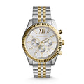 Michael Kors Lexington 45mm Silver Dial Men's Watch MK8344