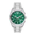 Michael Kors Oversized Lexington 44mm Green Dial Men's Watch MK9152