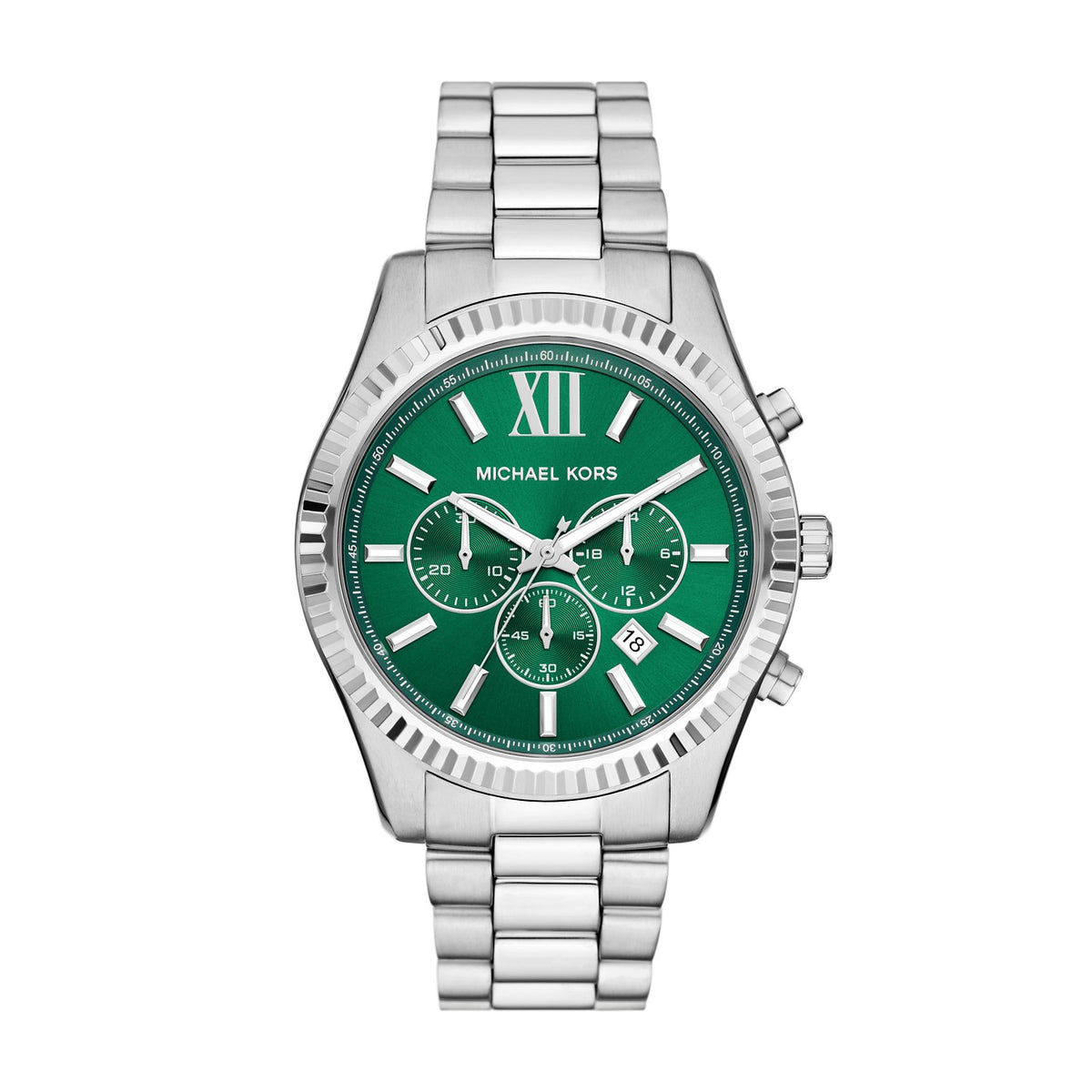 Michael Kors Oversized Lexington 44mm Green Dial Men's Watch MK9152