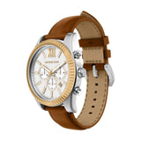 Michael Kors Oversized Lexington 45mm Silver Dial Men's Watch MK9257