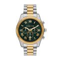 Michael Kors Oversized Lexington 45mm Green Dial Men's Watch MK9277