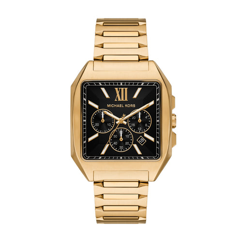 Michael Kors Hayes 48mm Black Dial Men's Watch MK9281