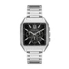 Michael Kors Hayes 48mm Silver Dégradé Dial Men's Watch MK9283
