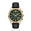 Michael Kors Oversized Lexington 45mm Black Dial Men's Watch MK9287