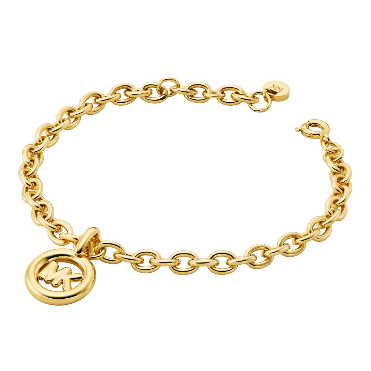 Michael Kors Logo Charm Chain-Link Bracelet MKJ8578710