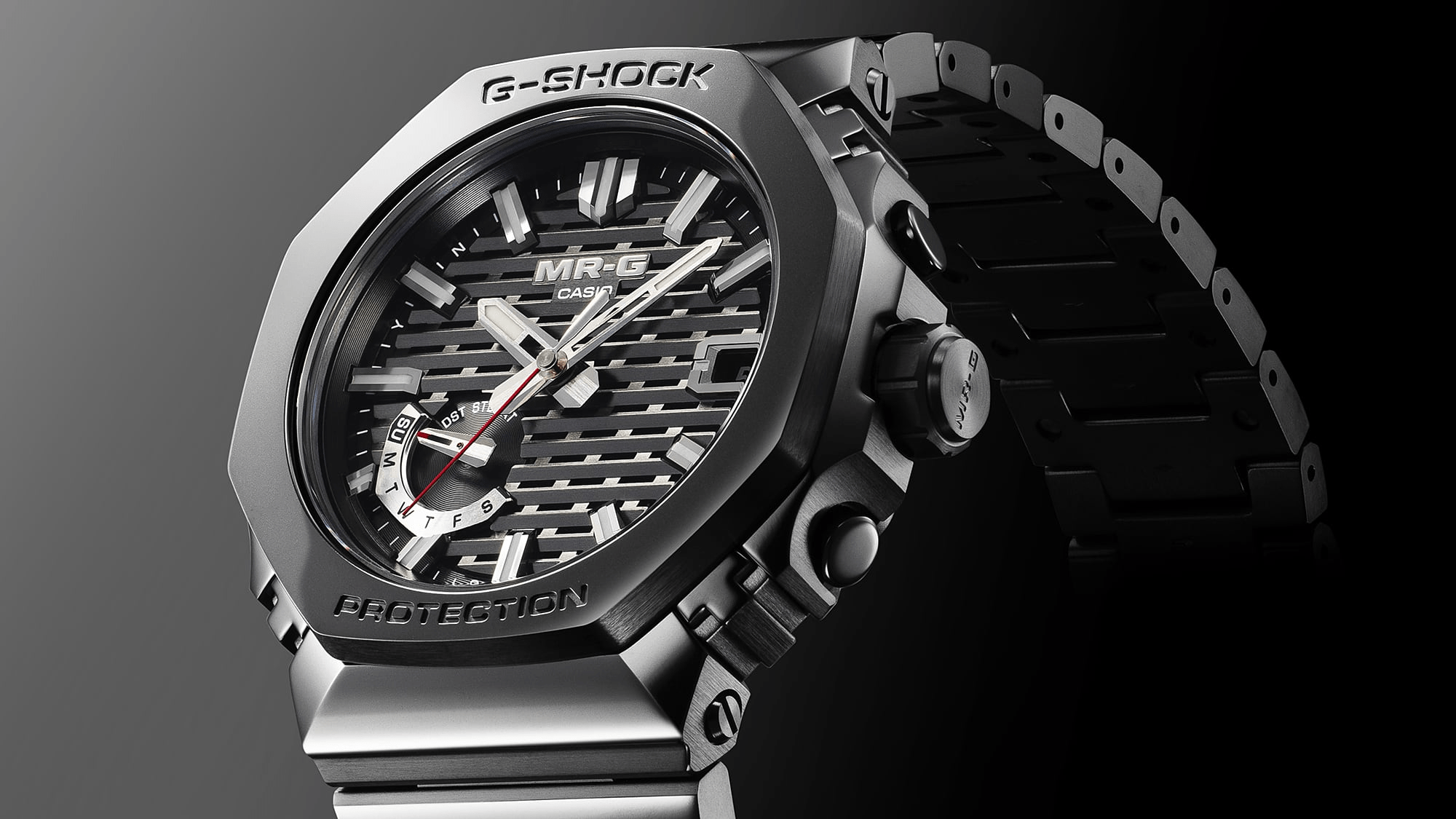 G-Shock MRG-B2100 Series 44.4mm Black Dial Men's Watch MRGB2100B-1A