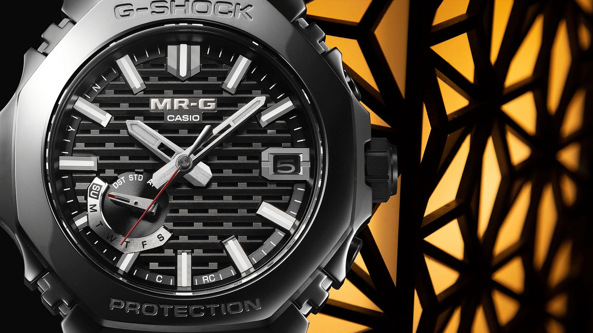 G-Shock MRG-B2100 Series 44.4mm Black Dial Men's Watch MRGB2100B-1A