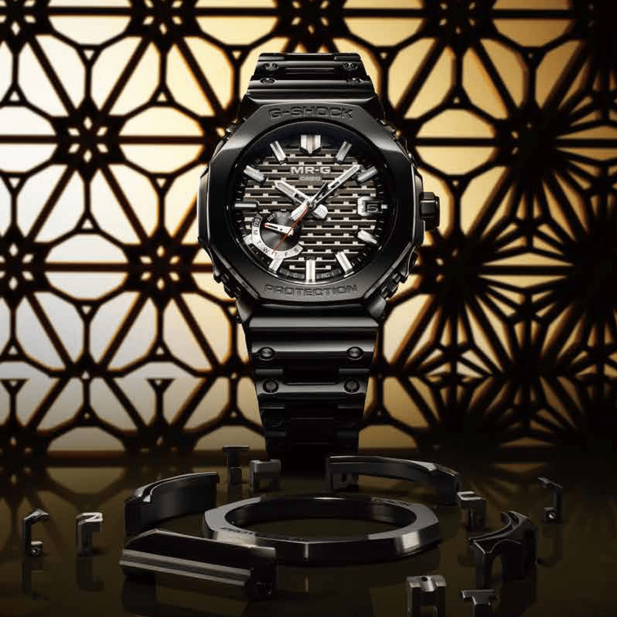 G-Shock MRG-B2100 Series 44.4mm Black Dial Men's Watch MRGB2100B-1A