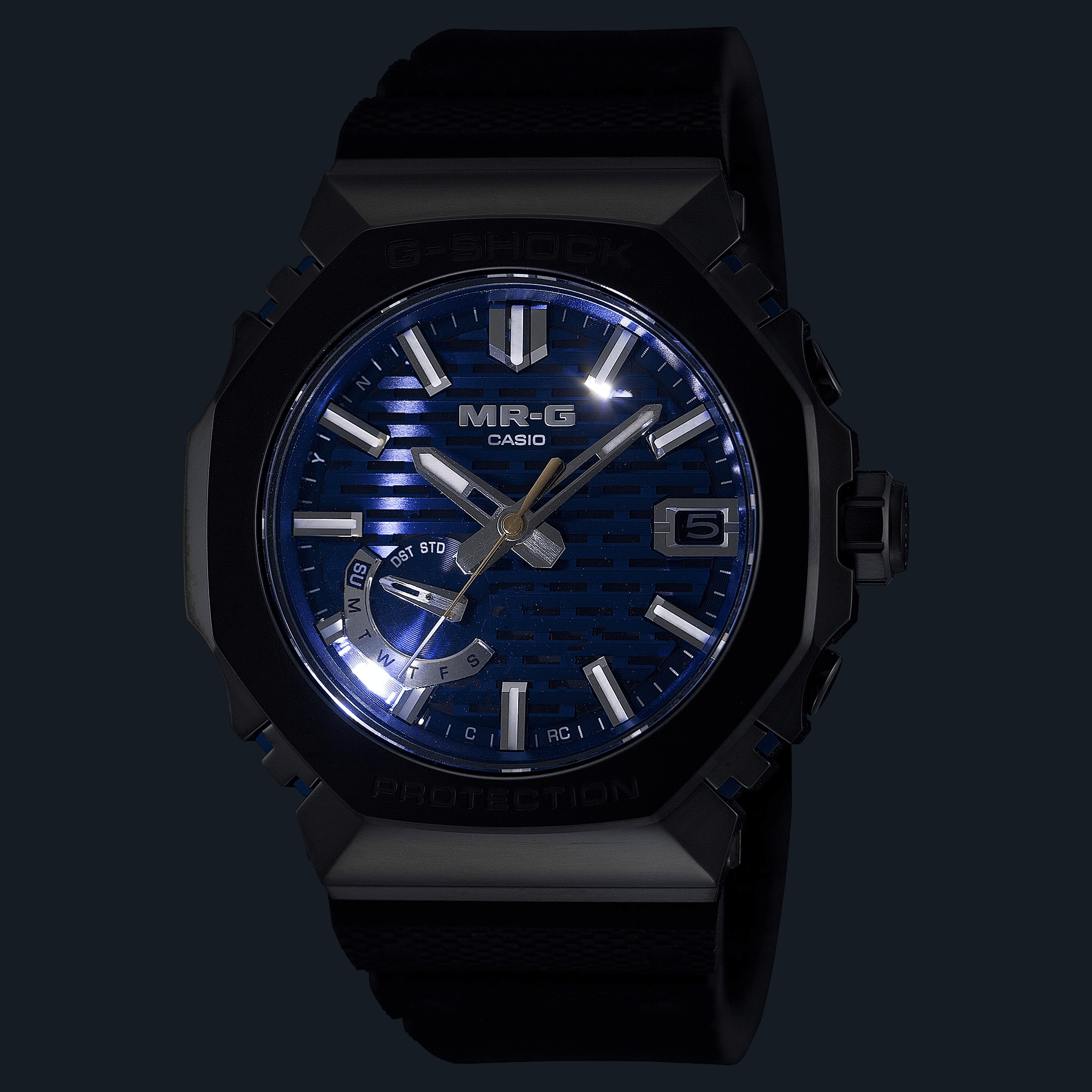 G-Shock MRG-B2100 Series 44.4mm Blue Dial Men's Watch MRGB2100R-2A